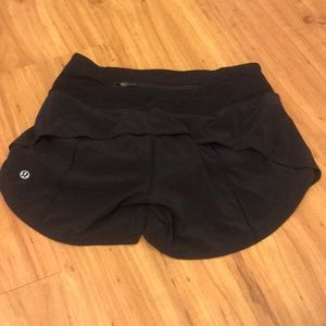 Black Lululemon shorts